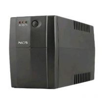 Ngs fortress1200v3 gruppo di continuita ups 480w 2xprese schuko off-line convertitore avr buck-boost nero