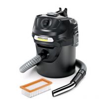 Karcher 1.629-711.0 aspiracenere ad 2 fireplace potenza 600w capacita` 14 litri nero