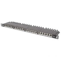 Digitus pannello patch 24 porte cat6a 0,5 unita` schermato