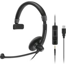 Epos sennheiser sc 45 usb ms cuffia mono cablata con microfono