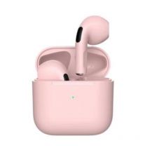 Akai air buds ultra slim - auricolari bluetooth wireless - colore rosa