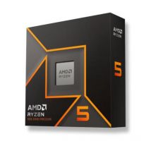 Amd processori cpu amd ryzen5 9600x am5 3,9ghz 6core box 38mb 65w no fan