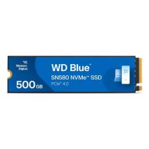 Western digital ssd m.2 500gb 2280 nvme blue sn580 pcie 4.0 r/w 4000/3600 mb/s