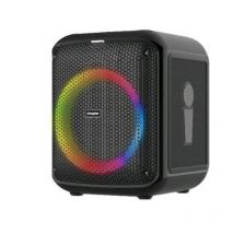 Energizer bts458 party speaker cube cassa portatile rgb bluetooth 5.3 20 w con microfono radio e powerbank incorporata nero