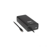 Hamlet alimentatore notebook usb-c power delivery 100w + usb-a 5v/12w