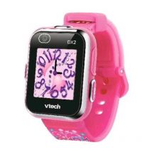 V-tech kidizoom dx2 smartwatch per bambini doppia fotocamera schermo touch a colori con sensore movimento rosa