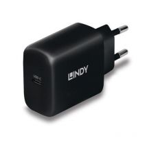 Lindy alimentatore gan usb tipo c, 65w