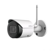 Dahua ipc-hfw1430ds-saw telecamera di sorveglianza ip 4 mpx bullet interno esterno 3,6mm wi-fi ir30m ip67 dc12v micro sd bianco
