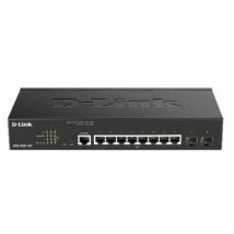 D-link dgs-2000-10p switch 8 porte poe gestito l2 l3 gigabit ethernet 10/100/1000 2 sfp nero