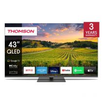 Thomson 43qg5c14 tv qled 43`` smart google central stand