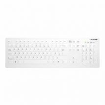 Cherry ak-c8112 tastiera medico rf wireless qwerty inglese bianco
