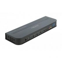 Delock 11483 switch per keyboard-video-mouse (kvm) nero