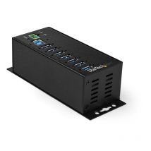 Startech.com hub usb a 7 porte con adattatore di alimentazione - protezione contro le sovratensioni - hub di trasferimento dati