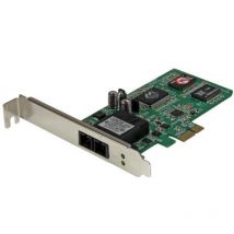 Startech scheda di rete ethernet pcie fibra multimodale sc 1000base-fx