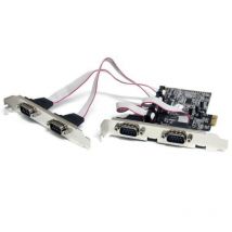 Startech.com scheda seriale pci express nativa a 4 porte rs-232 con 16550 uart