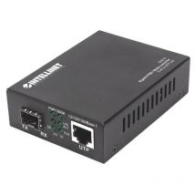 Intellinet 508216 convertitore multimediale di rete 1000 mbit/s nero