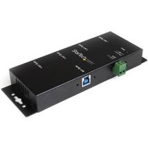 Startech resistente hub usb 3.0 per settore industriale a 4 porte predisposto per il montaggio