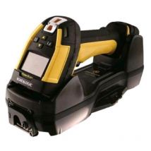 Datalogic pm9600 lettore di codici a barre scanner corldesss 2d con display oled 4k 2.8 senza fili 433mhz ip65/67 kit con base e cavo rs232 e cavo alimentazione