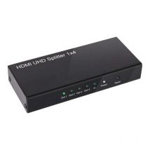 Club3d csv-1380 hdmi 2.0 splitter 4 porte hdmi 2.0 4k uhd 60hz black