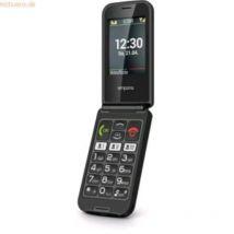 Emporia talkglam 2.4 clamshell easy phone compatibile con apparecchi acustici m4/t4 3 tasti selezione rapida italia black