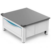 Meliconi kit colonna asciugabiancheria base space white extra