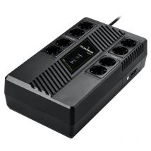 Ups tecnoware era plus strip 1000 -fgcerapls1002sch - 1000va con 4+4 prese schuko/italia +stabilizz. +usb