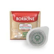 Caffe borbone miscela rossa 170 cialde ese 44mm compostabile
