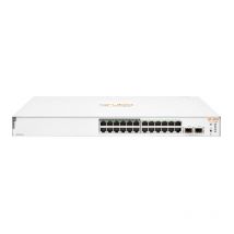 Switch aruba istant on jl813a 1830-24g managed poe+ (195w) 12x10/1000/1000+ 12x10/100/1000 poe + 2xsfp 1gbe lifetime fino:07/05