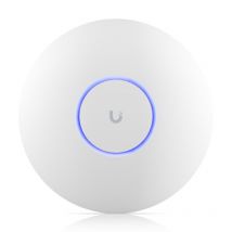 Wireless access point wi-fi 7 ubiquiti u7-pro-max con mont. a parete/soff. 1p rj45 da 1/2.5gbps - tri-band