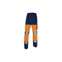 Vigor-blinky pantaloni panoply phpa2-hv blu-orange fluo taglia xl