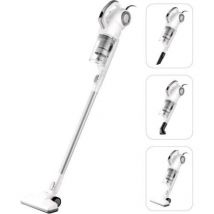 Midea mcs2045it scopa elettrica 450w senza sacchetto tecnologia ciclonica 2 in 1 con accessori bianco