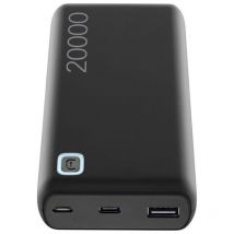 Cellular line power bank essence 20000 caricabatterie portatile da 20000mah nero