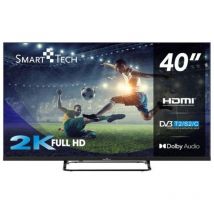 Smart-tech tv 40`` full hd dled 60hz dvb-t2 grigio 40fn01v3 televisore led