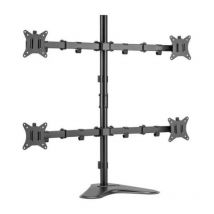 Equip supporto da tavolo articolato per 4 monitor 17``-32`` nero vesa regolabile