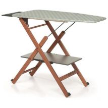 Foppapedretti 9900310806 asse da stiro ripiegabile 102x49x85-91cm noce