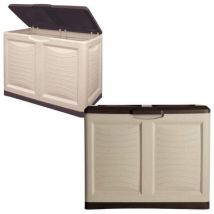 Bama baule contenitore mettitutto tortora 78x45x64h litri 200 per arredo giardino e esterni