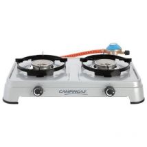 Campingaz fornello a gas camping cook cv compatto e facile da usare per campeggio con due bruciatori regolabili e accensione manuale