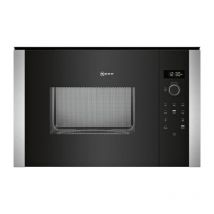 Neff n 50 nero, acciaio inox solo microonde da incasso 25 l 900 w