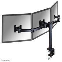 Prodotto oem staffa tv/monitor da tavolo morsa dimensioni da 13 a 27 3 monitor
