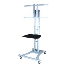 Roline/value staffa pavimento per tv 27-60 load 50kg 600x400 reg altezza