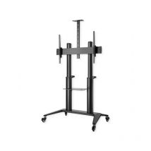 Roline/value staffa pavimento per tv 70-120 load 140kg 1000x600 con ruote