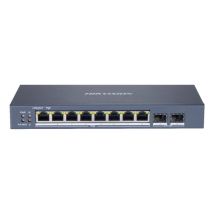 Switch 10p lan gigabit poe hikvision ds-3e1510p-si 8p poe-2p sfp -poe 110w - l2 smart managed fino:30/04