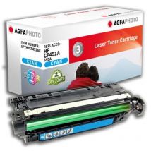 Agfaphoto apthpcf451ae cartuccia toner 1 pz compatibile ciano