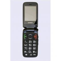 Onda f12 felice+ dual sim senior phone clamshell 2.4 tasti grandi vivavoce tasto sos radio fm italia black