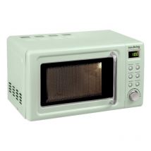 Innoliving forno microonde vintage grill 20lt 800+700w verde inn-861g