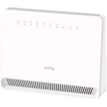 Cudy lt400v router wi-fi 4g n300 bianco con slot sim e 4 porte ethernet modem