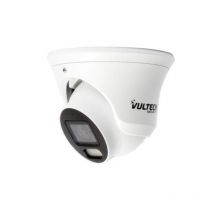 Vultech security telecamera ip dome 1/2,7 8 mpx h.265+ poe wdr 2,8mm 2pcs led ir array 25m p2p sma