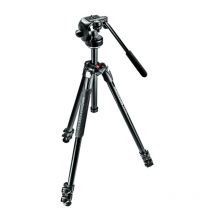 Manfrotto 290 xtra kit treppiede fotocamere digitali/film 3 gamba/gambe nero