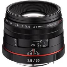 Pentax hd-da 35mm f2.8 macro limited slr obiettivi macro nero