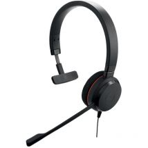 Jabra evolve 20 auricolare cablato a padiglione ufficio usb type-c / usb type-a nero